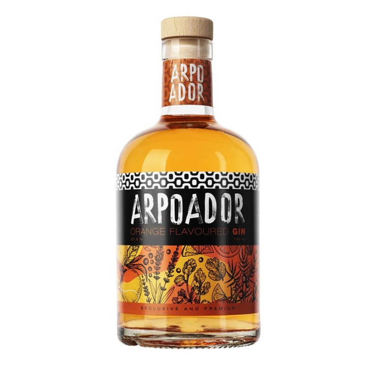 Aproador, Orange Flavoured Gin 0,7l, 37,5% Vol Aproador, Orange Flavoured Gin 0,7l, 37,5% Vol