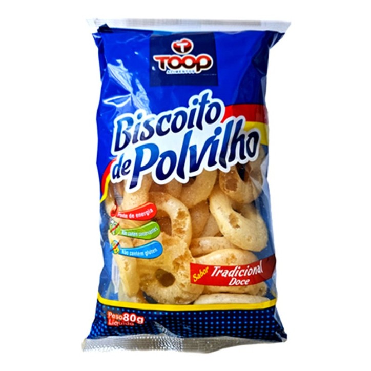 TOOP, Biscoito Polvilho Doce 80g TOOP, Biscoito Polvilho Doce 80g
