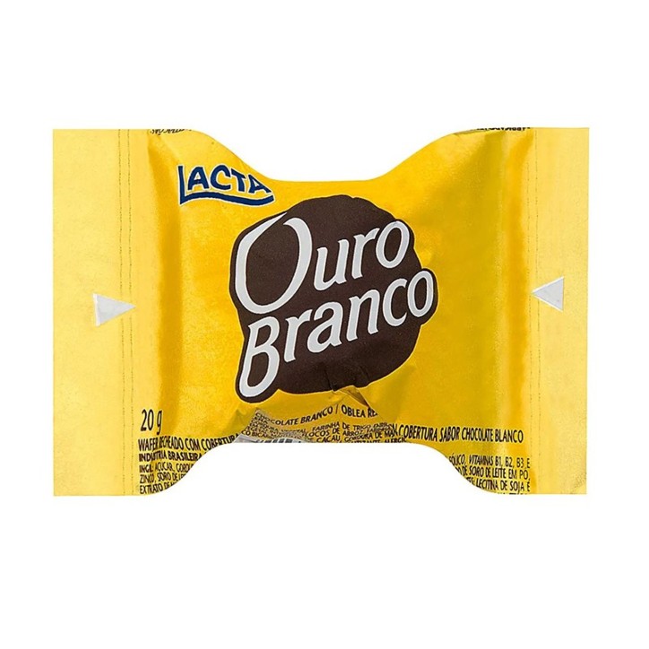 Lacta, Ouro Branco 1Stk. Lacta, Ouro Branco 1Stk.