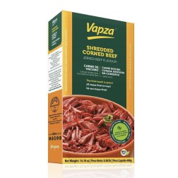 Vapza, Carne Seca Desfiada Cozida ao Vapor sem Gluten 400g
