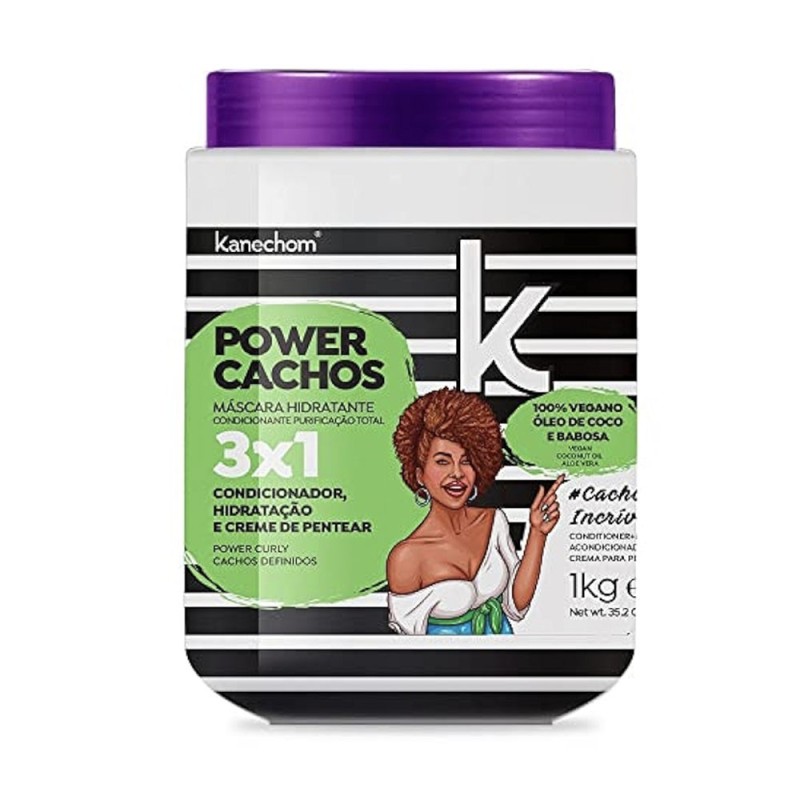 Kanechom, Mascara Hidratante Power Cachos 3 em 1 1kg