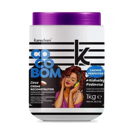 Kanechom, Creme Reconstrutor Hidratante Coco Bom 1kg