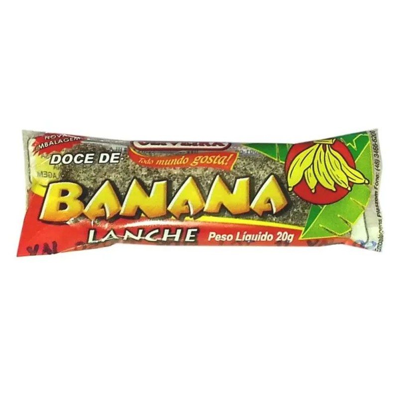 Oliveira, Doce de Banana Lanche , 1 x 20g