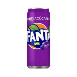 Fanta, Traube ohne Zucker 330ml