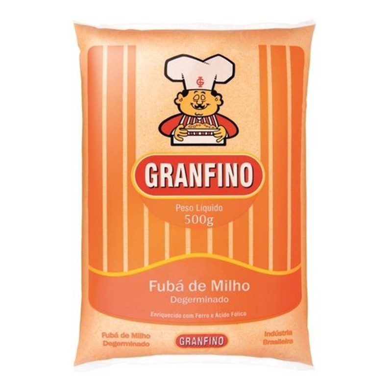 Granfino,  Fuba de Milho Amarelo 500g