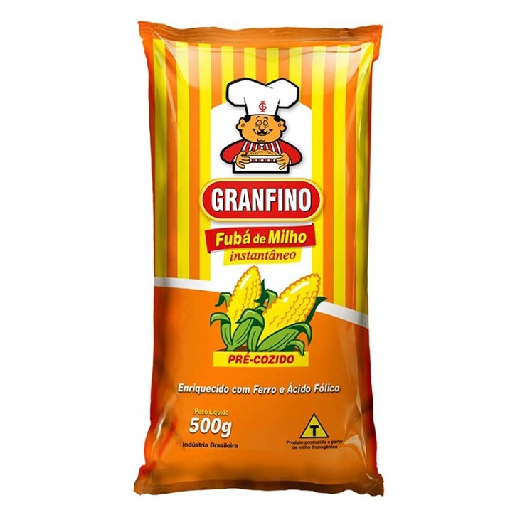 Granfino, Fuba de Milho Instantaneo 500g Granfino, Fuba de Milho Instantaneo 500g
