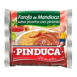 PINDUCA, Farofa de Mandioca Sabor Picanha 250g