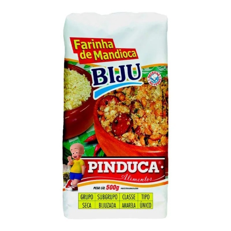 PINDUCA, Farinha Mandioca Biju 500g
