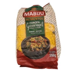MABIJU, Farofa Pronta Gourmet Sabor Bacon 350g