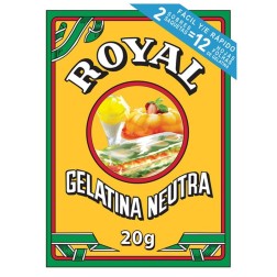 ROYAL, Gelatina Neutra 20g