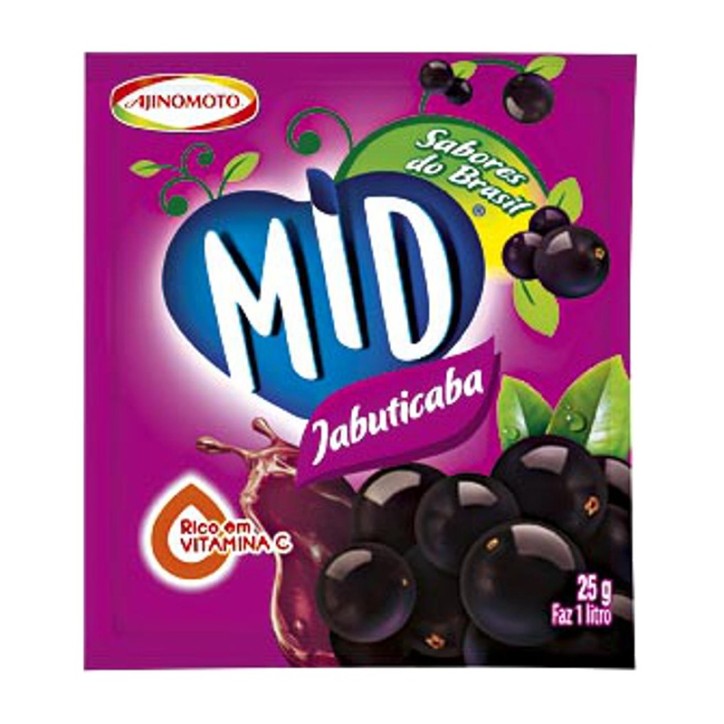 Ajinomoto, Refresco em Pó Sabor Jabuticaba 20g Ajinomoto, Refresco em Pó Sabor Jabuticaba 20g