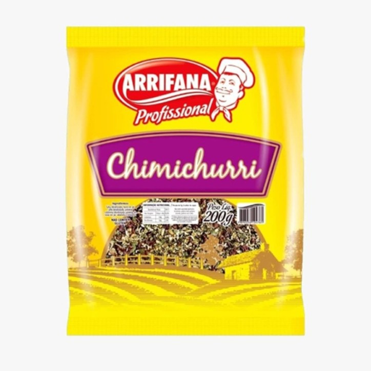 Arrifana, Tempero para Carnes e Peixe Chimichurri 200g Arrifana, Tempero para Carnes e Peixe Chimichurri 200g