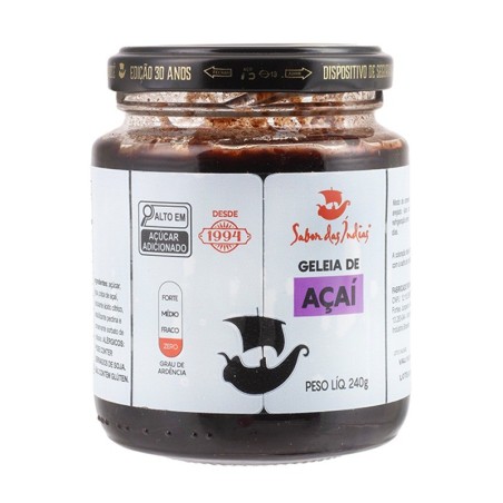 Sabor das Indias, Geleia de Acai 240g