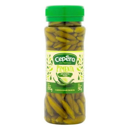 Cepera, Pimenta Malagueta Verde 100g