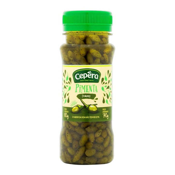 Cepera, Pimenta Comari Verde 110g Cepera, Pimenta Comari Verde 110g