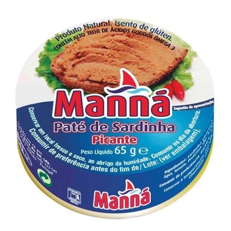 Manna, Pate de Sardinha 65g