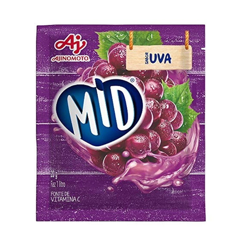 Ajinomoto, Refresco em Pó Sabor Uva 20g