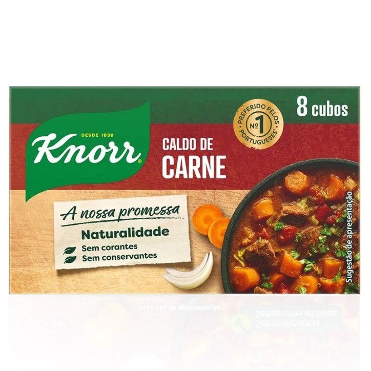Knorr, Caldo de Carne 80g Knorr, Caldo de Carne 80g