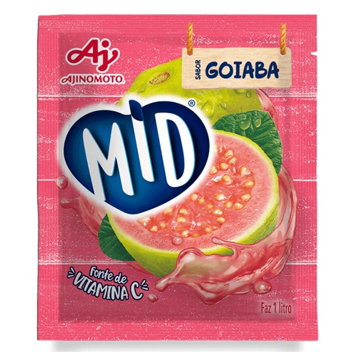 Ajinomoto, Refresco em Pó Sabor Goiaba 20g Ajinomoto, Refresco em Pó Sabor Goiaba 20g