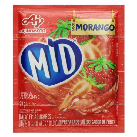 Ajinomoto, Refresco em Po Morango 20g