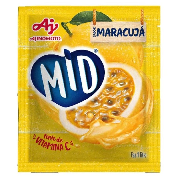 Ajinomoto, Refresco em Pó Sabor Maracuja 20g Ajinomoto, Refresco em Pó Sabor Maracuja 20g