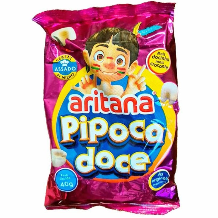 Aritana, Pipoca Doce 40g Aritana, Pipoca Doce 40g
