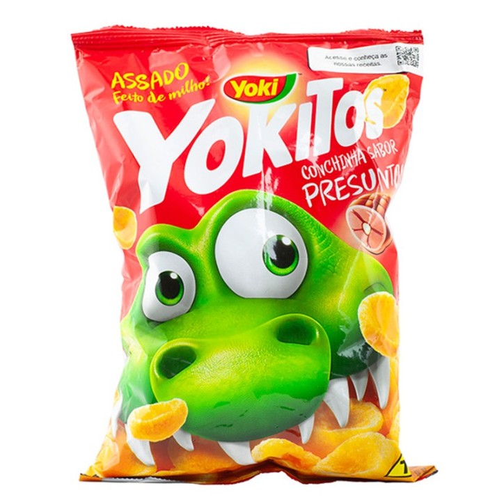 YOKI, Salgadinho de Milho Sabor Presunto 54g YOKI, Salgadinho de Milho Sabor Presunto 54g