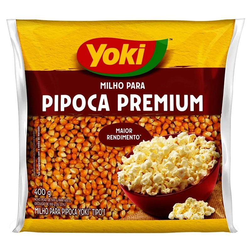YOKI, Milho para Pipoca 400g