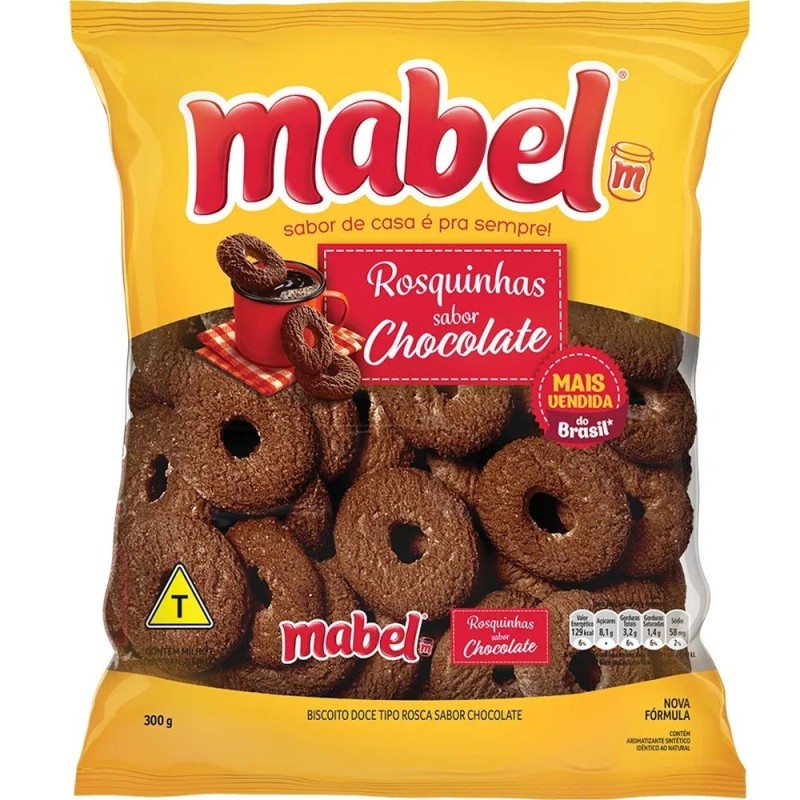 MABEL, Rosquinhas de Chocolate 300g