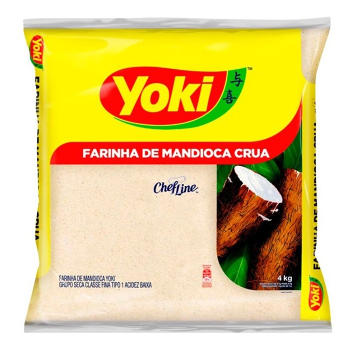 YOKI, Farinha de Mandioca Crua 500g YOKI, Farinha de Mandioca Crua 500g
