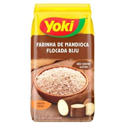 YOKI, Farinha de Mandioca Flocada Biju 500g