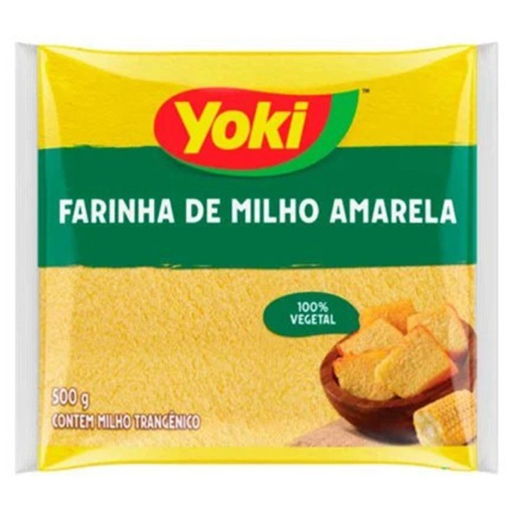 YOKI, Farinha de Milho AMARELA 500g