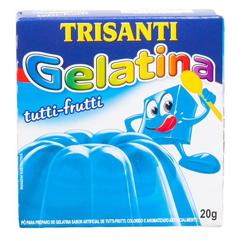 TRISANTI, Gelatina Tutti-Frutti 20g
