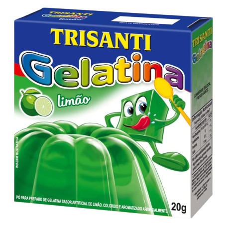 TRISANTI, Gelatina Limão 20g