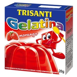 TRISANTI, Gelatina Morango 20g