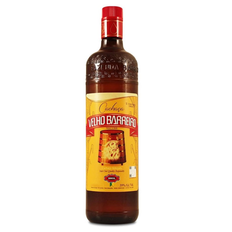 VELHO BARREIRO, Cachaça Set Silver I 700ml, 39% vol.