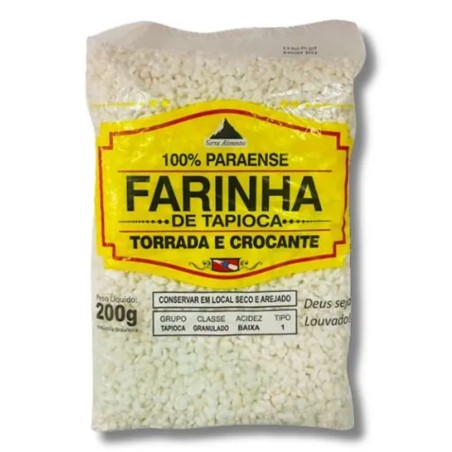 SERRA, ALIMENTOS, Farinha de Tapioca 200g