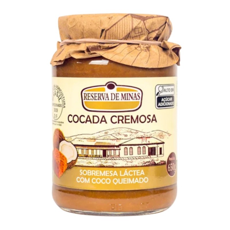 RESERVA DE MINAS, Cocada  Cremosa 650g