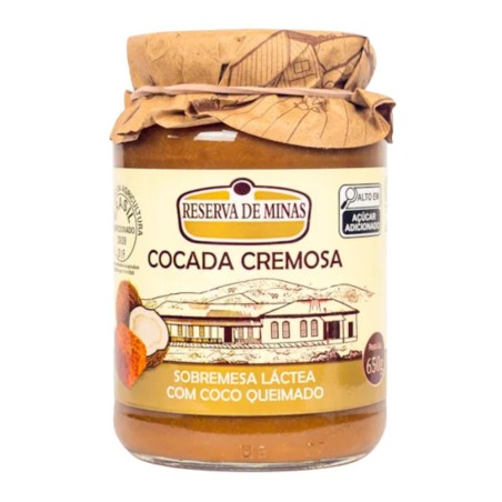 RESERVA DE MINAS, Cocada  Cremosa 650g