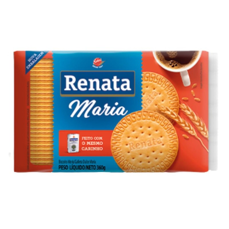 RENATA, Biscoito Maria 360g
