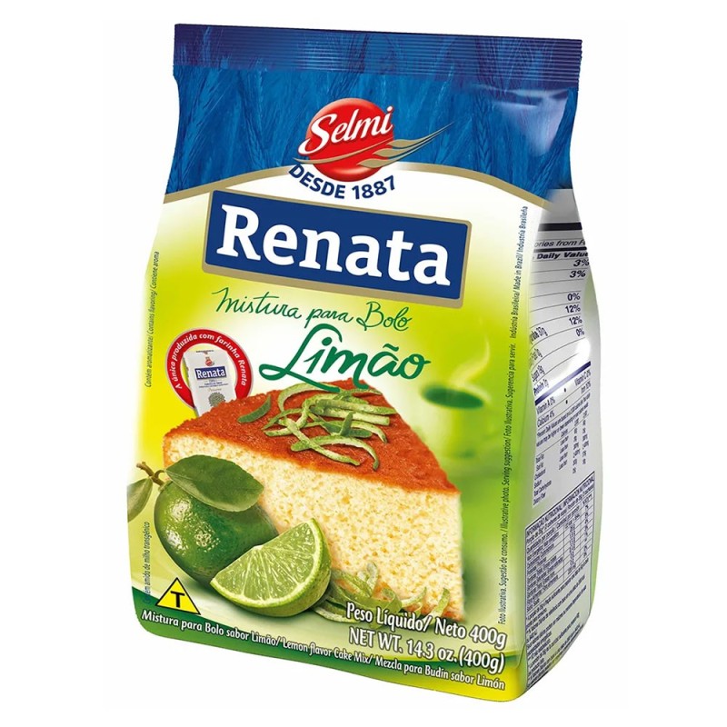 RENATA, Mistura para Bolo de Limão 400g