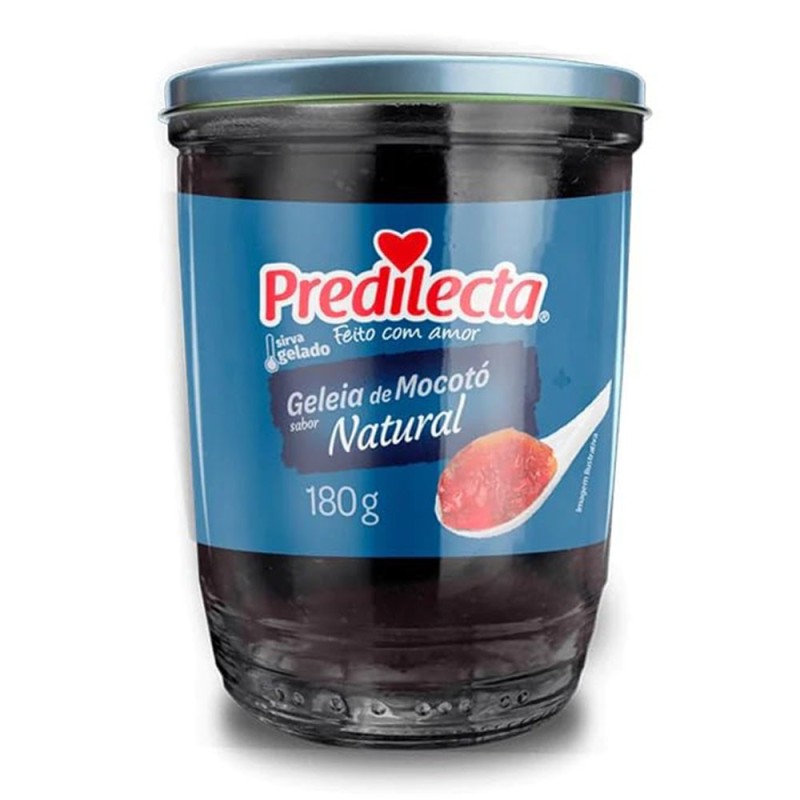 PREDILECTA, Geléia de Mocotó, natural vitaminada 180g