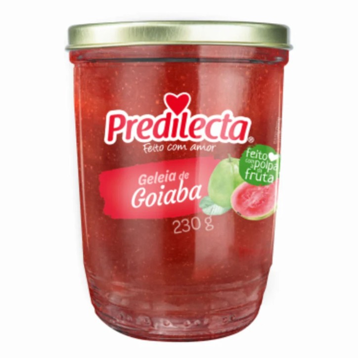 PREDILECTA, Geléia de Goiaba 230g PREDILECTA, Geléia de Goiaba 230g