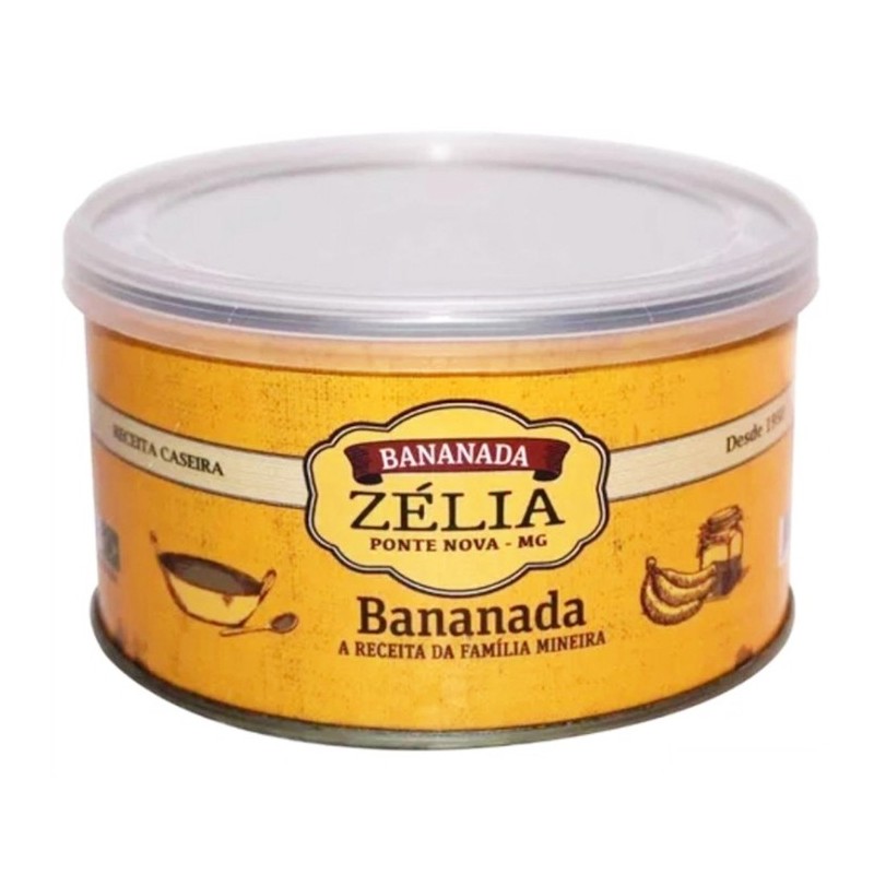 Zelia, Bananada Cremosa Lata 400g