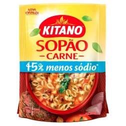 KITANO, Sopão de Carne com Macarrão e Legumes 196g