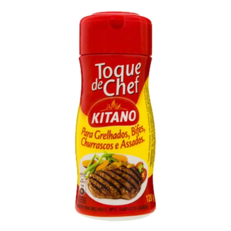 KITANO, Tempero Grelhados Bifes Churrascos 120g