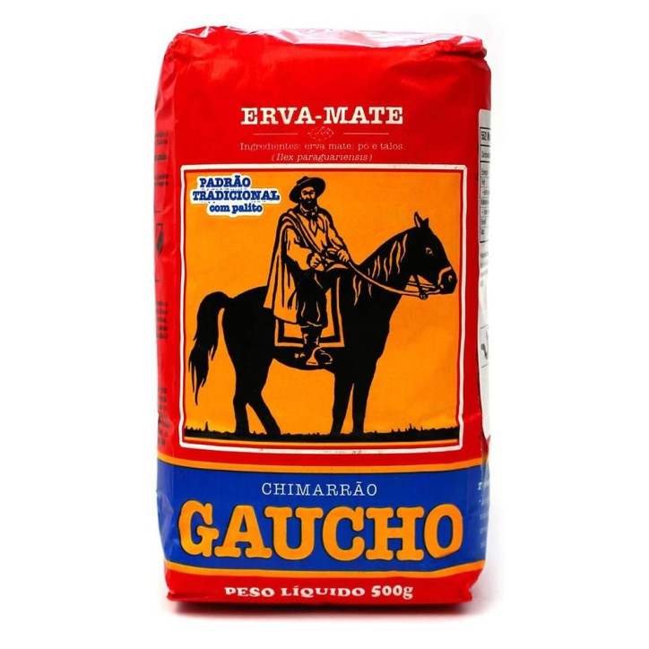 GAUCHO, Mate Tee Erva Mate Chimarrão 500g