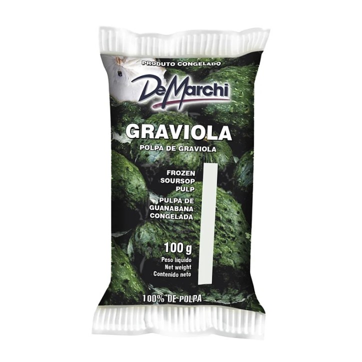 DEMARCHI, Polpa de Graviola 100g