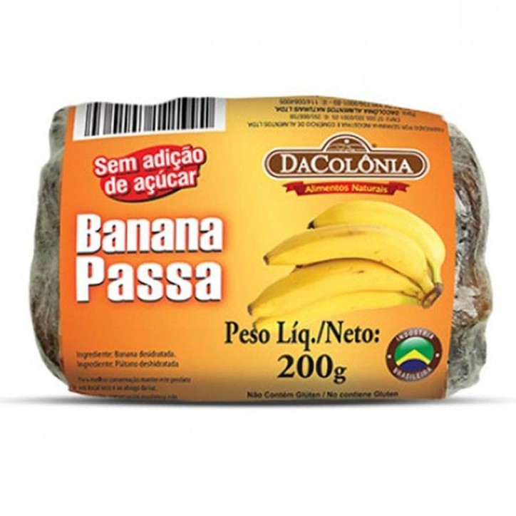 DACOLONIA, Banana Passa 200g