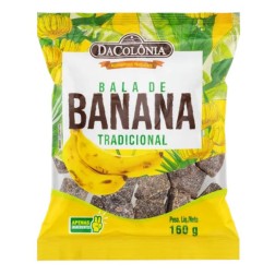 DACOLONIA, Bala de Banana Tradicional 160g